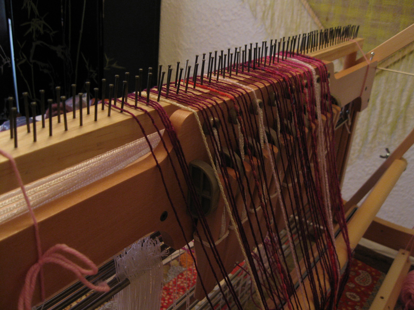 Dawning Dreams Blog DIY Raddle for Weaving Loom