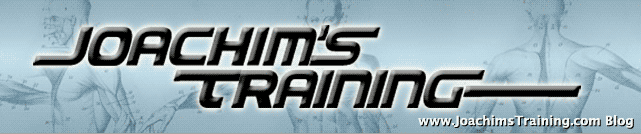Joachim's Training Blog