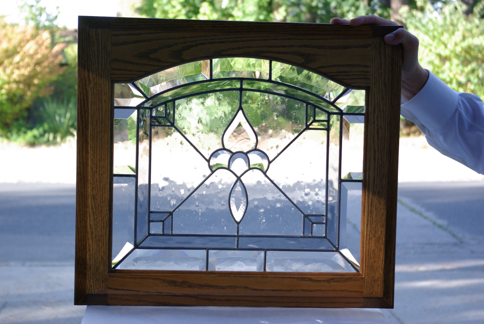 One of a Kind Stained Glass Windows and Oil Paintings Leaded glass