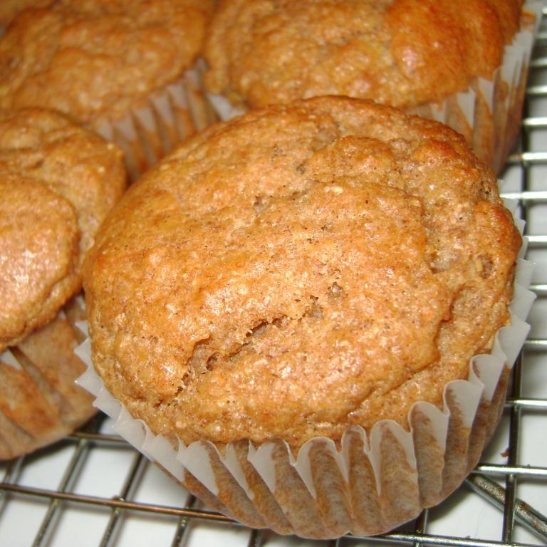 Scrap. Eat. Book. BananaWheat Germ Muffins