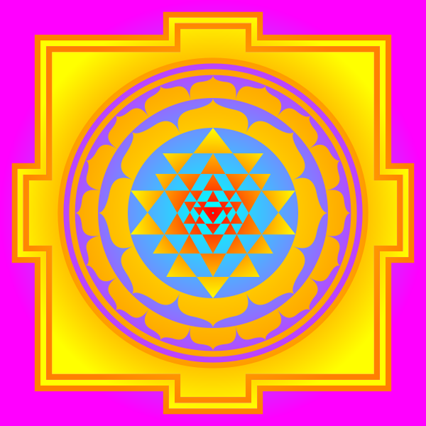 Tourism in India after Independence: The Shri Yantra or The Sri Chakra,  Shri Lalitha Or Tripura Sundari, the beauty of the three worlds, what The  Shri Yantra represents, the Navayoni Chakra, the