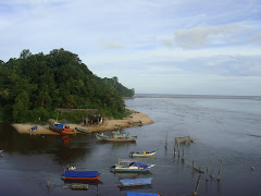 Pandangan Dari Atas Jambatan Dungun