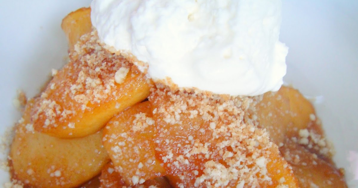 Healthy and Gourmet Caramelized Apples with Almond Topping