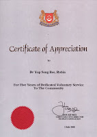 Community Service Award 2010