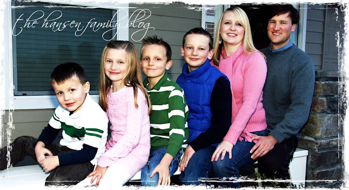 the hansen family blog