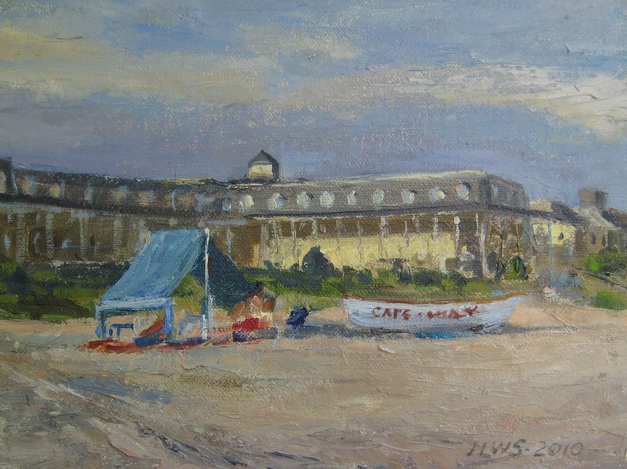 Art by Nell Cape May Plein Air Oils