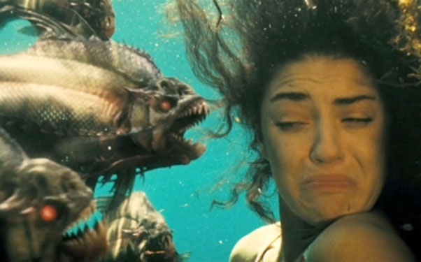 piranha ending