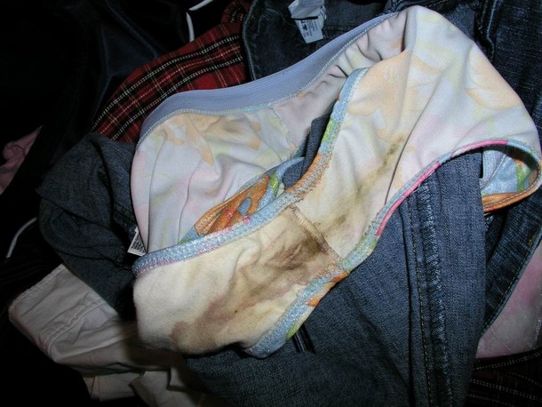 Ass Stained Panties