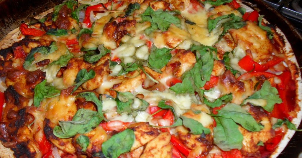 a dash of flavour Satay Chicken Pizza