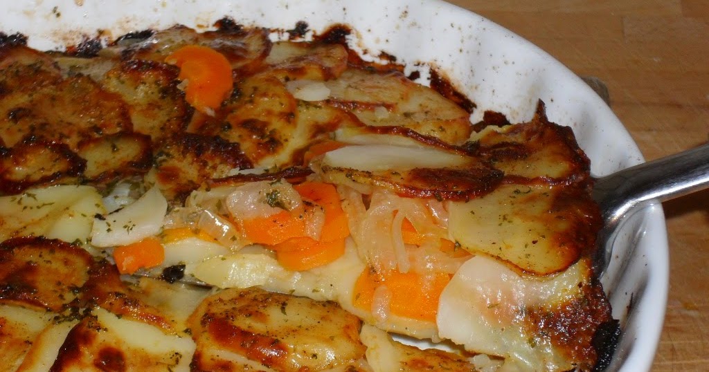 a dash of flavour Potato, Carrot and Onion Bake