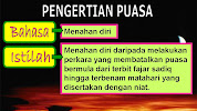 Segi maksud istilah dari puasa Arti Puasa