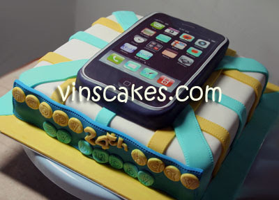 Vin S Cakes Birthday Cake Cupcake Wedding Cupcake Bandung Jakarta Online Cakes Shop Iphone Cake