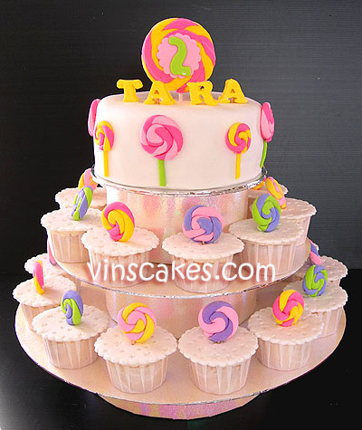 Birthday Cake Pops on Vin S Cakes   Birthday Cake   Cupcake   Wedding Cupcake   Bandung