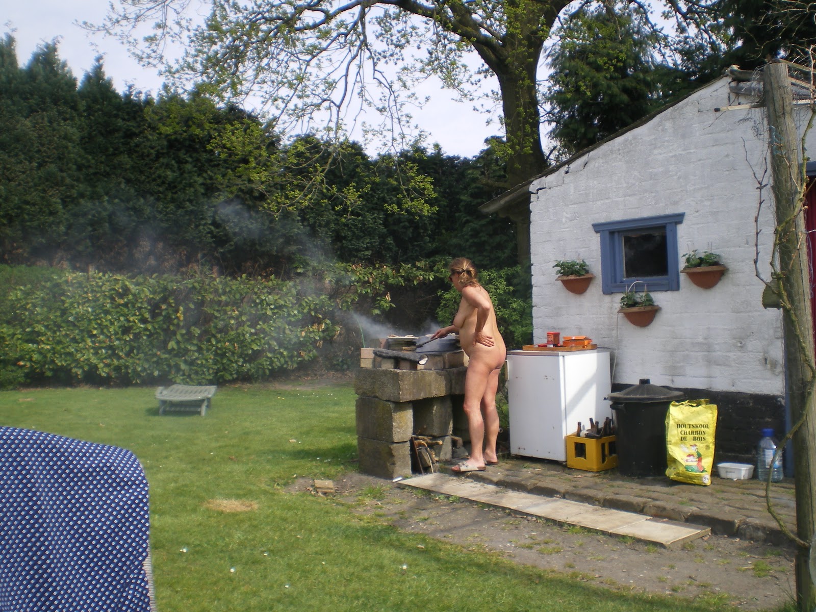 naturisme in eigen tuin