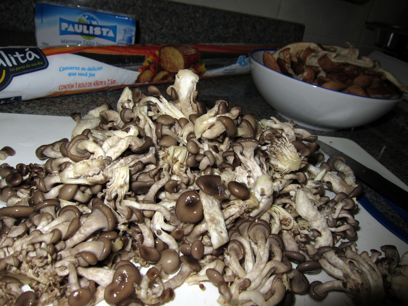 Sleepless in São Paulo Receita Cogumelos shimeji e shitake