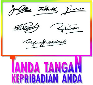 Imam Syamsudin Karakter Orang Berdasar Tulisan Dan Tanda Tangan
