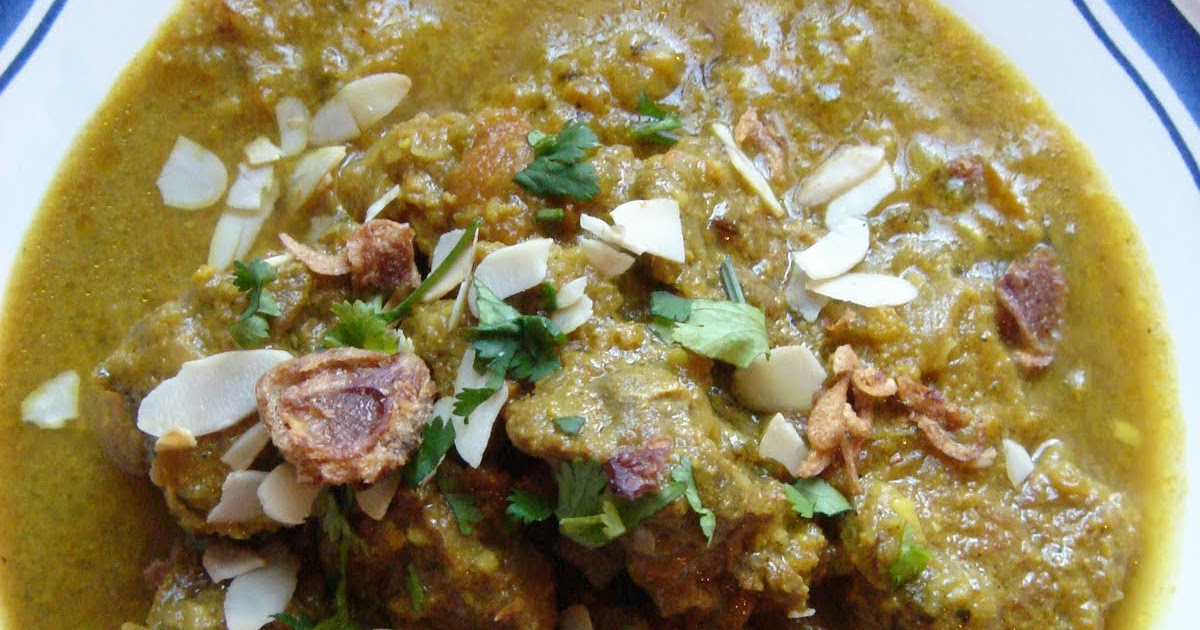 East meets West Yoghurt and Almond Beef Curry