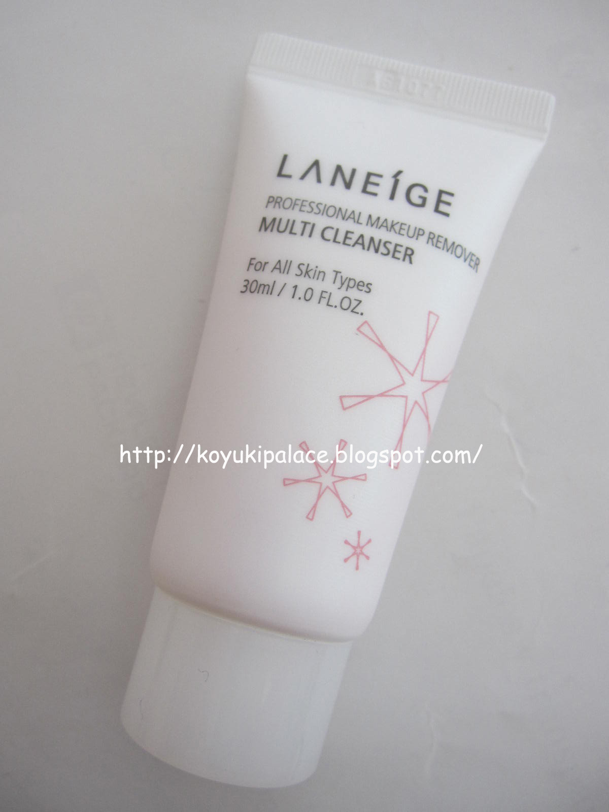 Koyuki Palace Korean Cosmetics Laneige Professional Makeup Remover