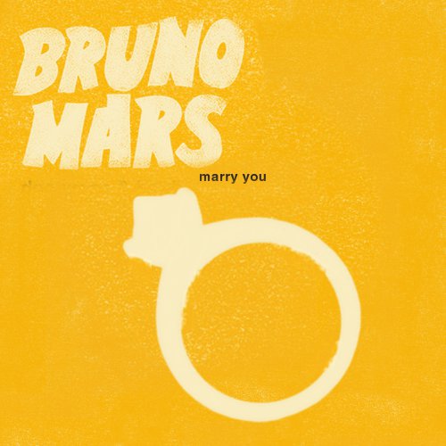 bruno mars album cover. Bruno Mars - Marry You