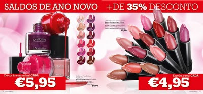 Saldos de Ano Novo Oriflame