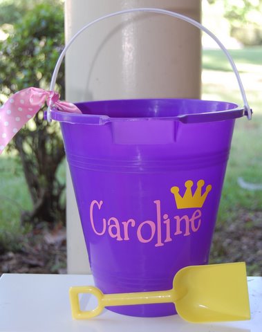 purple sand bucket