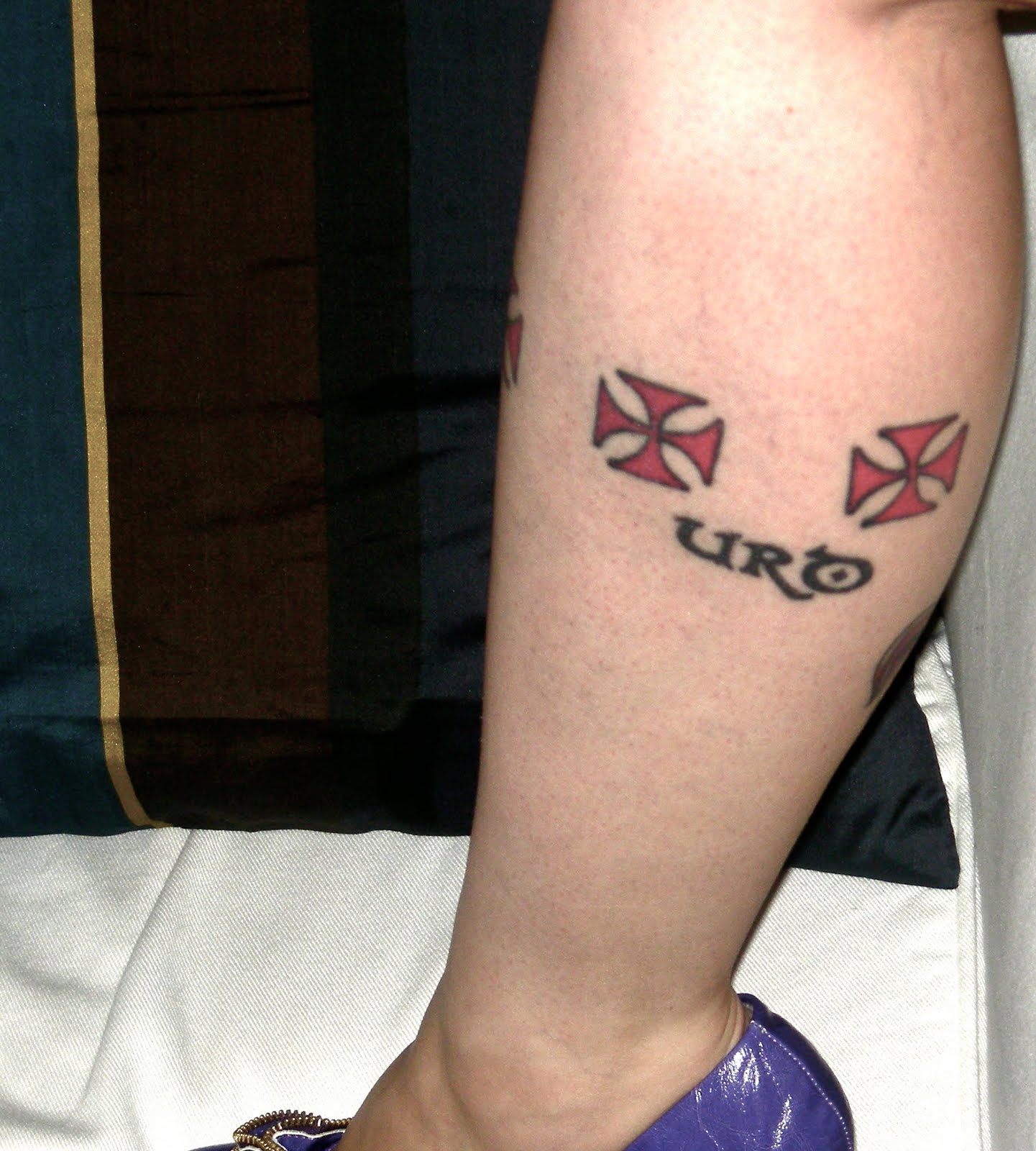 Tattoos on old people picture