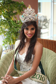 Miss India Earth 2010 wins Beauty Peagent, Nicole Faria wins Miss earth