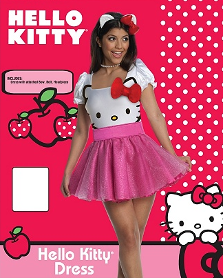 Hello Kitty Dress Costume Set - Hot Topic, $59.99 Hello Kitty Dress Costume Set - Hot Topic, $59.99