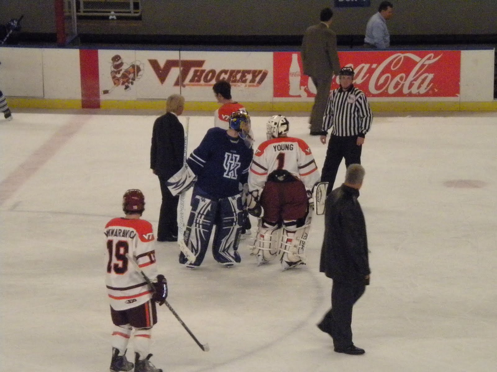 RightsideVA Virginia Tech Ice Hockey vs. Kentucky Wildcats....
