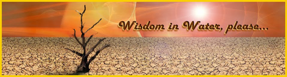 Wisdom in Water, please...