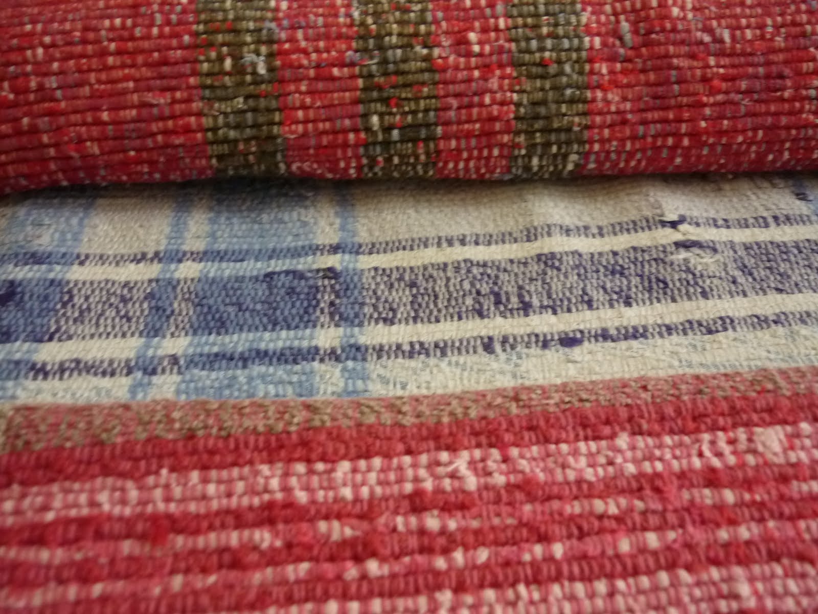 parna vintage linen and hemp Vintage Rag Rugs