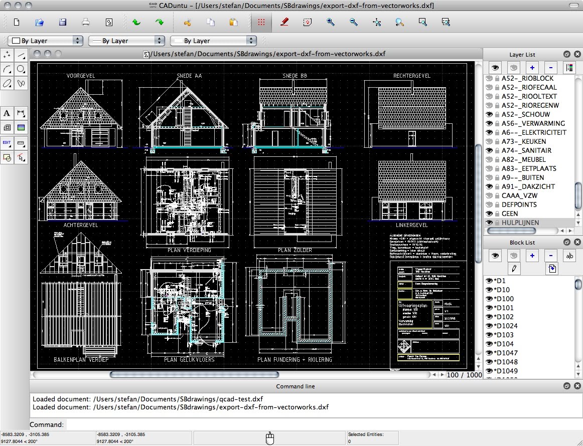 librecad template librecad template