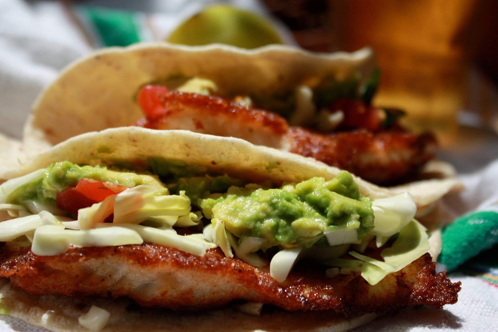 A Feast of Intuition Simple Bisquick BeerBattered Fish Tacos