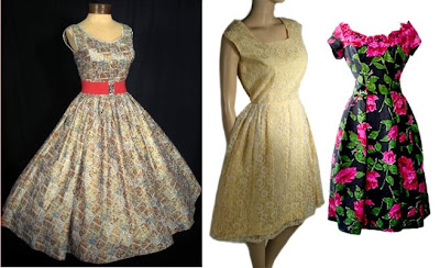 ازياء 2009 1950s+full+skirt+retro+vintage+dresses