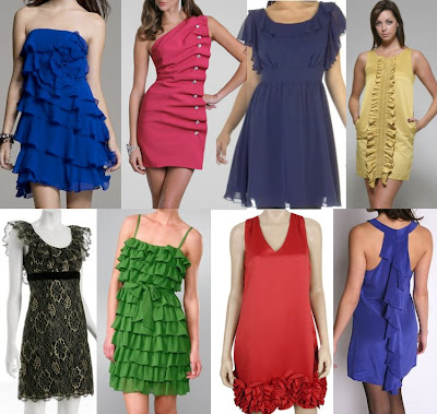 Trendy New Year's Eve party dresses