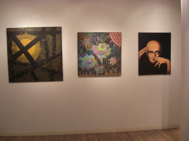 The works of Graciela Otero, Patty Silva and Nicolau Campos