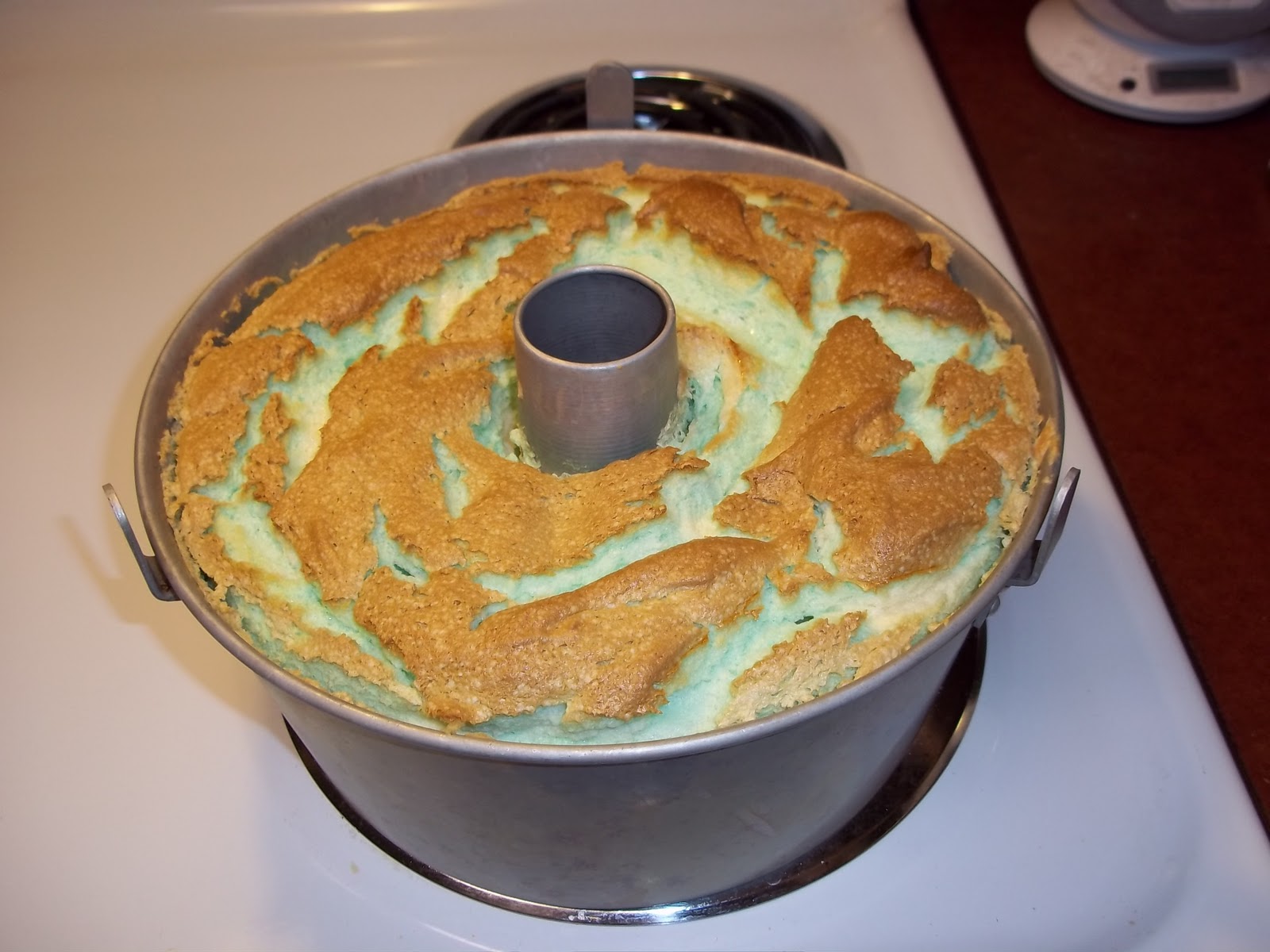 The Daily Smash Rainbow Angel food cake