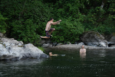 Swimming in the River with Ando & Kelly