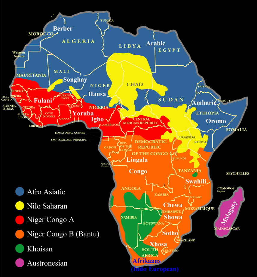 Tourism, Culture & Society Languages of Africa
