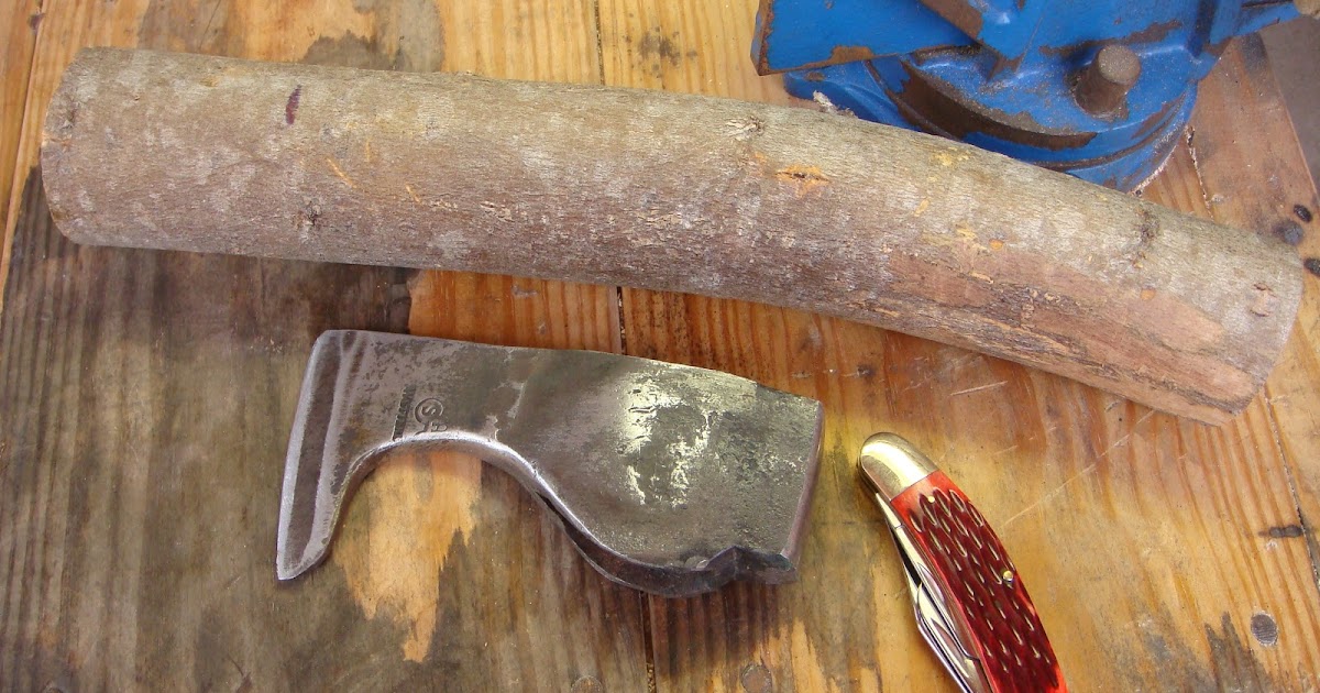 Woods Roamer Making an Axe Handle with Hand Tools