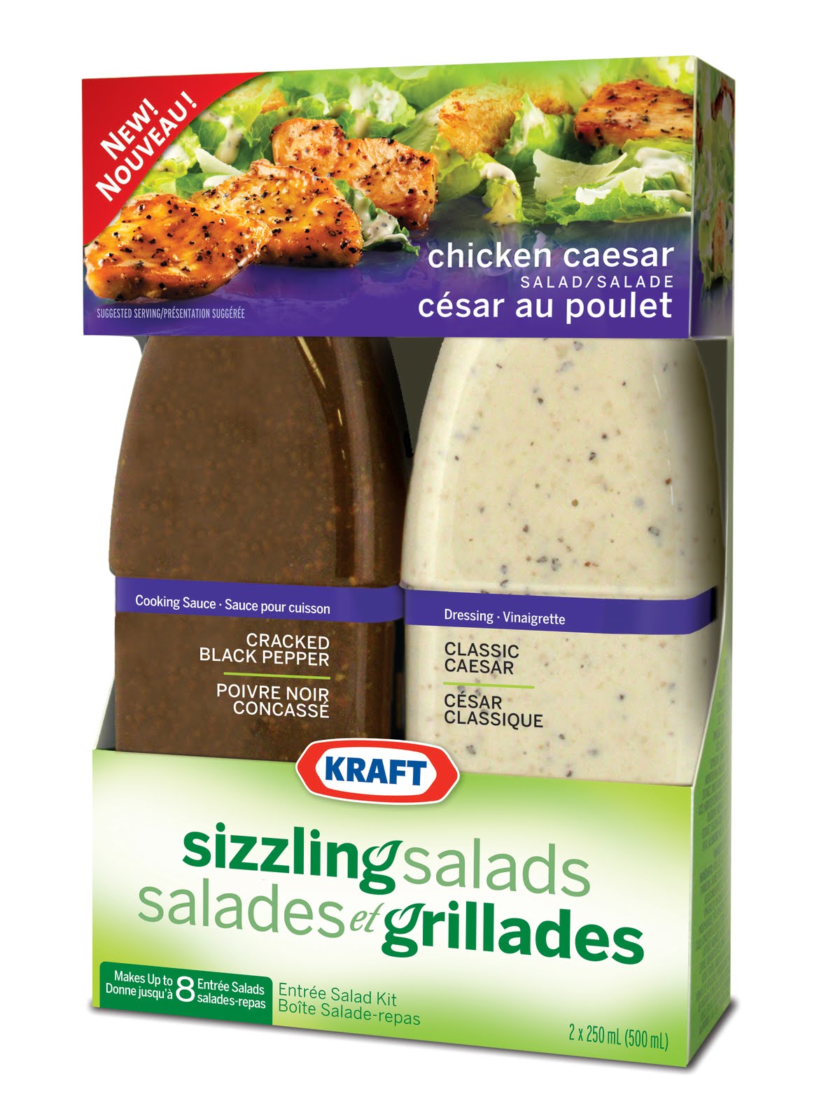 Kraft Sizzling Salads Kit and Refrigerated Dressing Mommy Kat and Kids