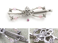 Flexi-8 with pink beads