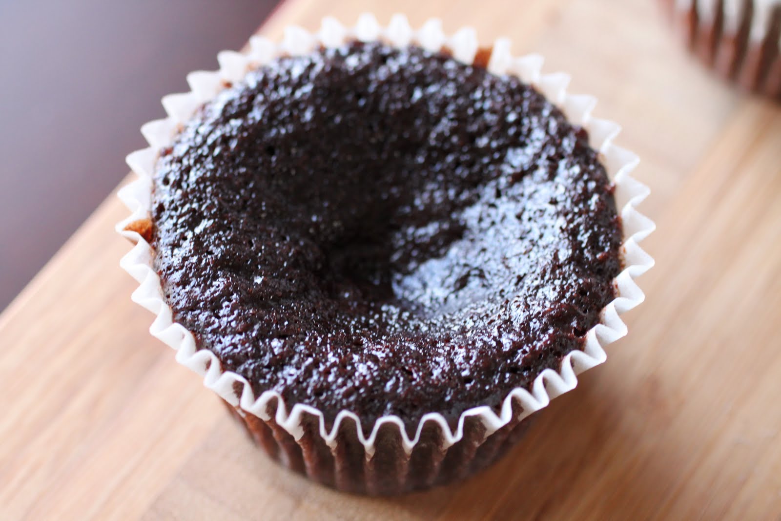 Barefoot Contessa's Chocolate Cupcakes (Altitude Adjusted) with Swiss