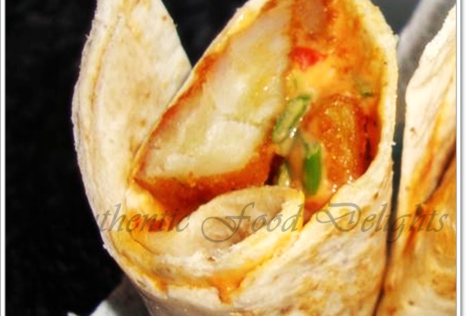 Authentic Food Delights Crispy N Spicy Potato Wedges Roll Ups