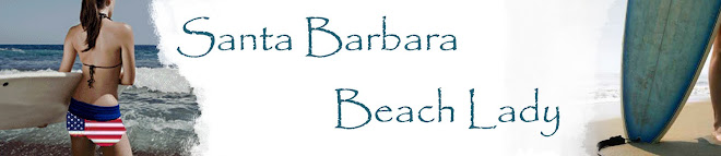 Santa Barbara Beach Lady