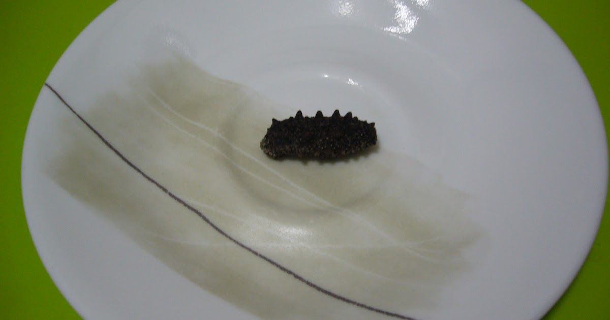 Food of my life How to prepare dried sea cucumber