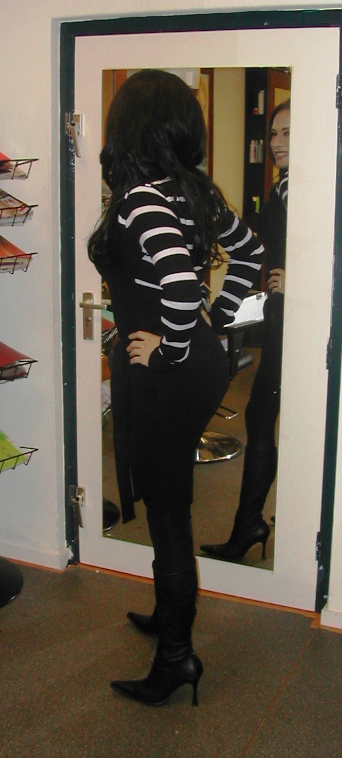 crossdresser en la web