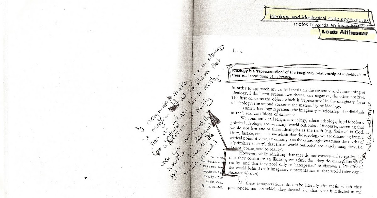 ideology althusser smack