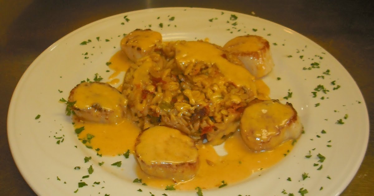 French Laundry Day 14, Scallops with Pumpkin Beurre Blanc