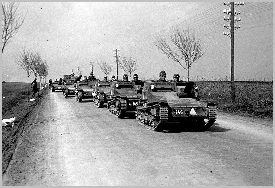 World War 1 Tanks. Hungarian mini-tanks on the